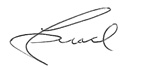 Signature of co- founder Brad L. Abramson at Atlanta, GA