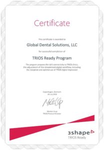 The image of global dental certification at Atlanta, GA