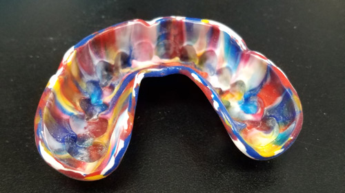 The sport mouth guard in multi color at Atlanta, GA