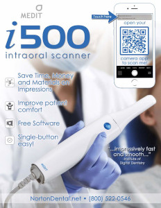 Medit i500 intraoral scanner